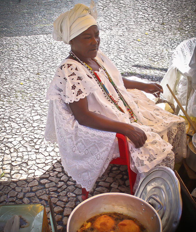 Salvador de Bahia, Lady at the market Salvador-Bahia-Lady-Market