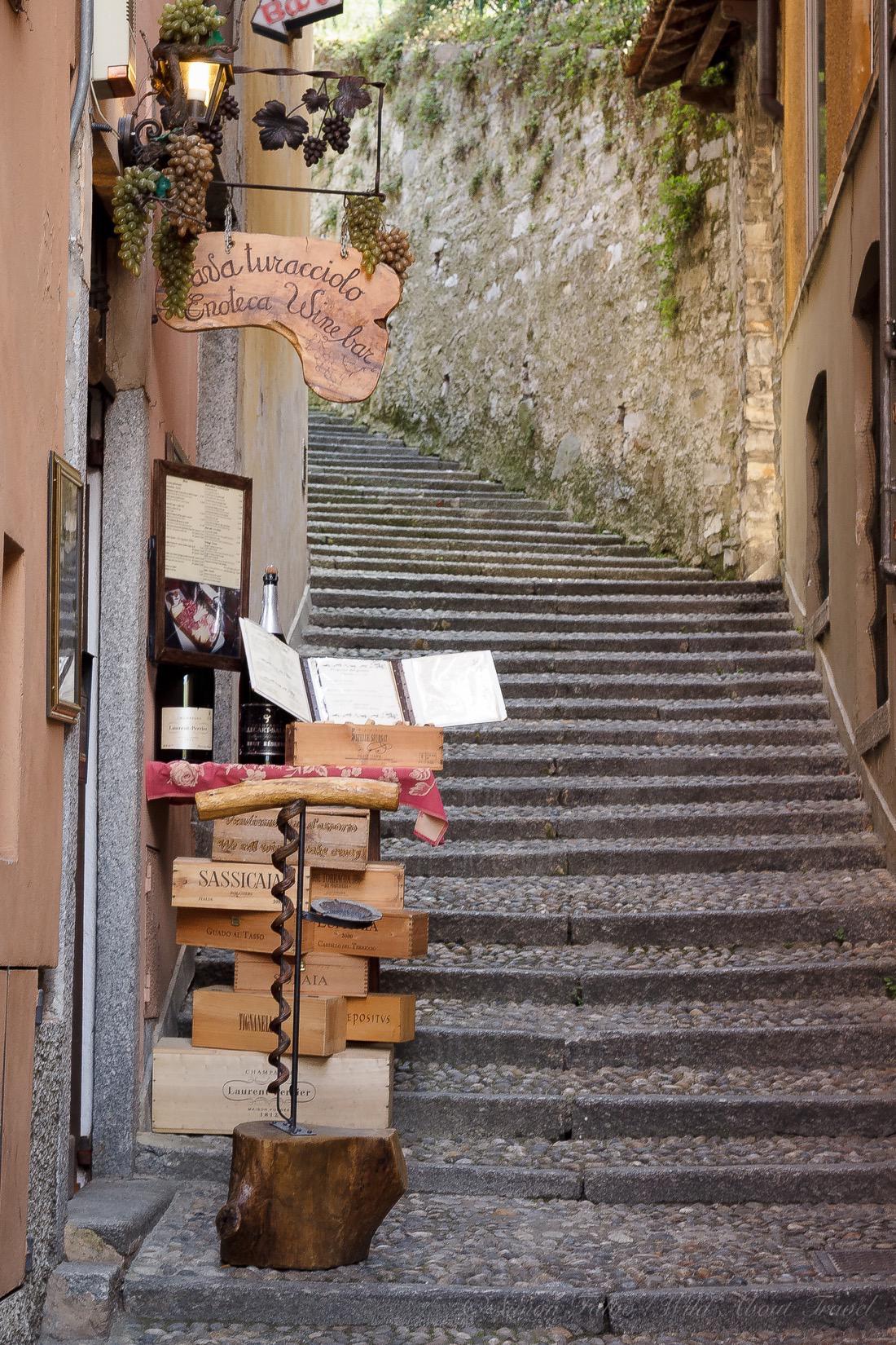 Italy, Bellagio Stairs