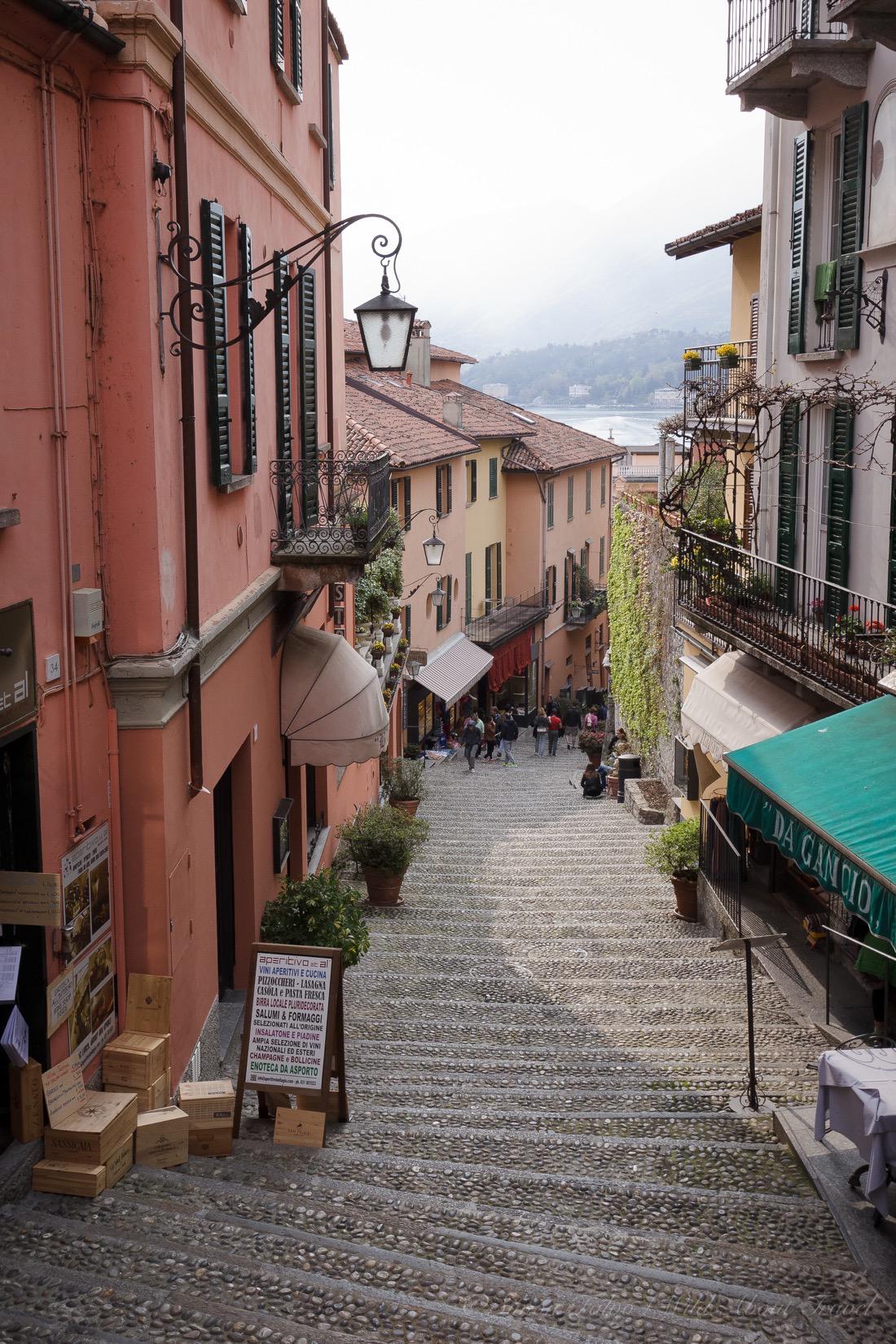 Lake Como, Pretty Alleys in Bellagio