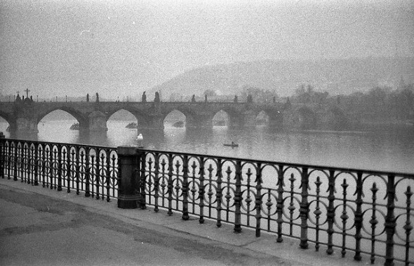 Bridge-river-Prague