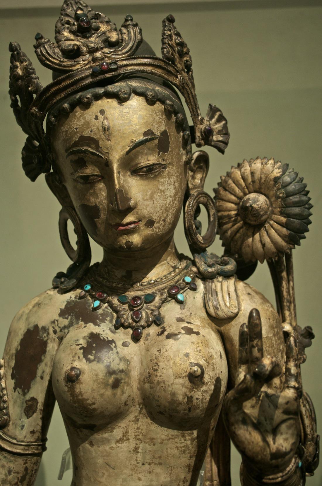 The Buddhist Goddess Sitatara, Victoria and Albert Museum, London, by Peter Rivera