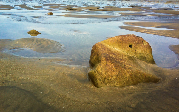 The Beach at Low Tide