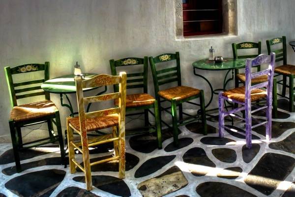 Mykonos, Al Fresco Café