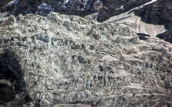 Glacier close-up