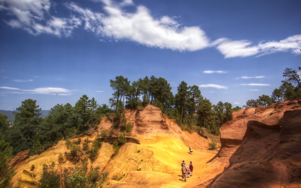 Walking The Ochre Foothpath