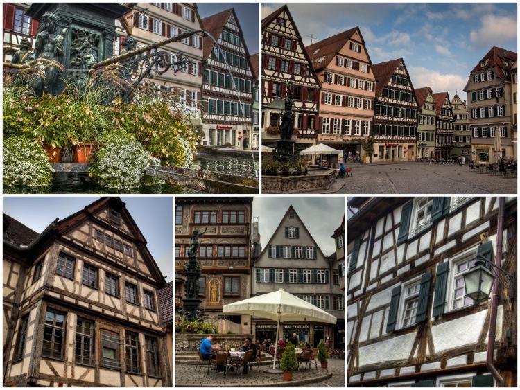 Tubingen Old Town, Collage