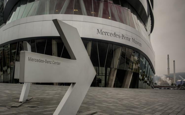 Mercedes-Benz Museum Entrance
