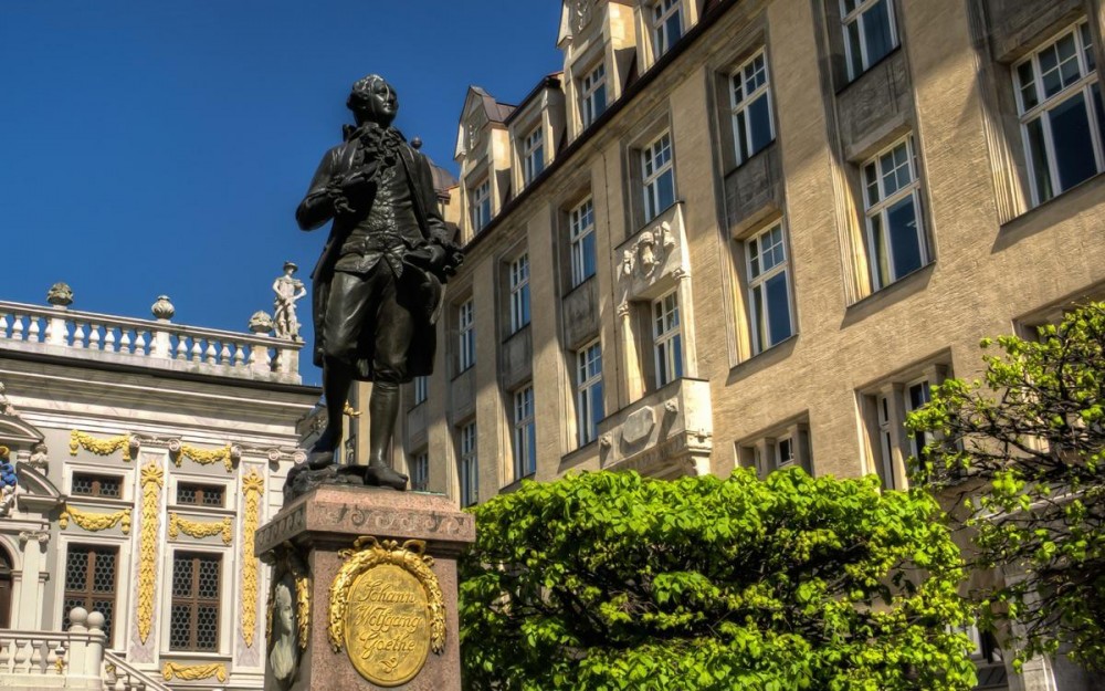 Leipzig Goethe Statue