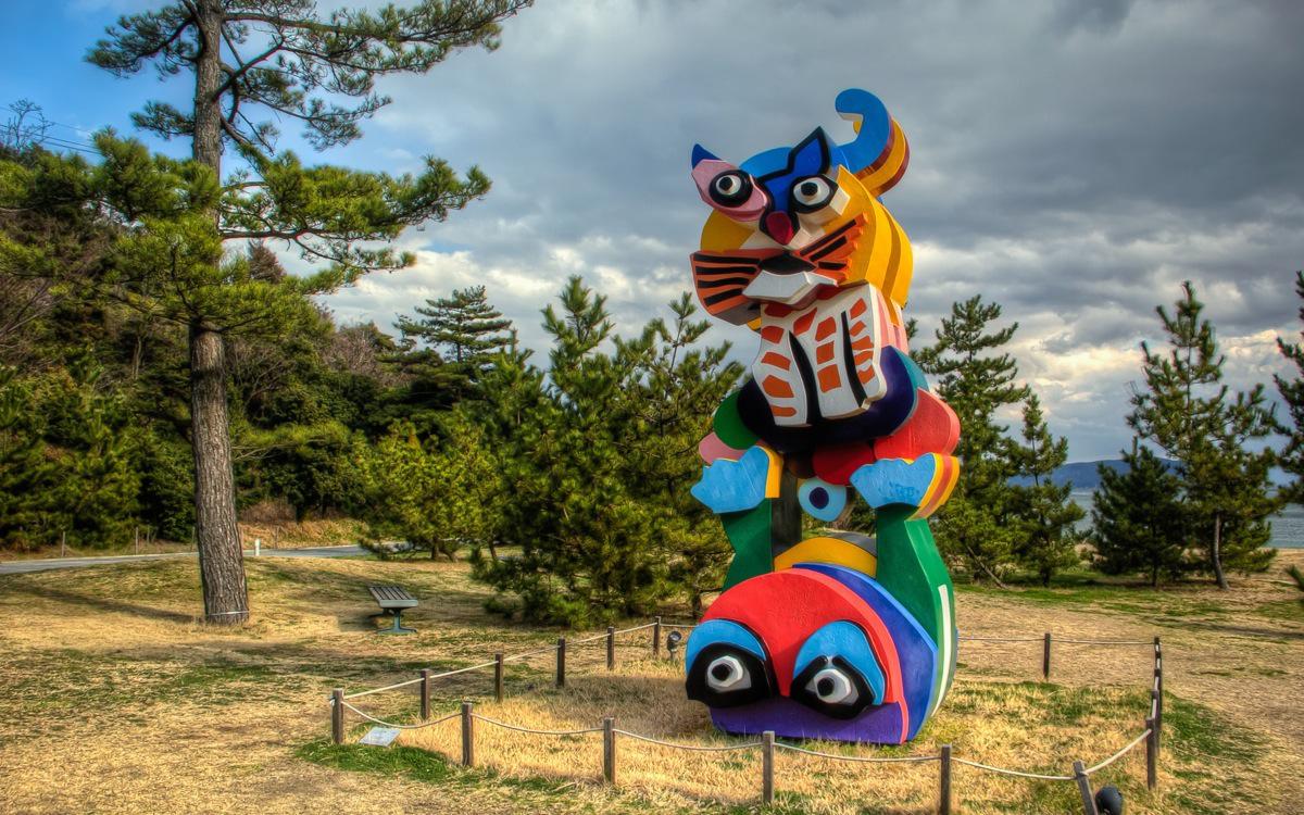 Naoshima, Benesse Garden