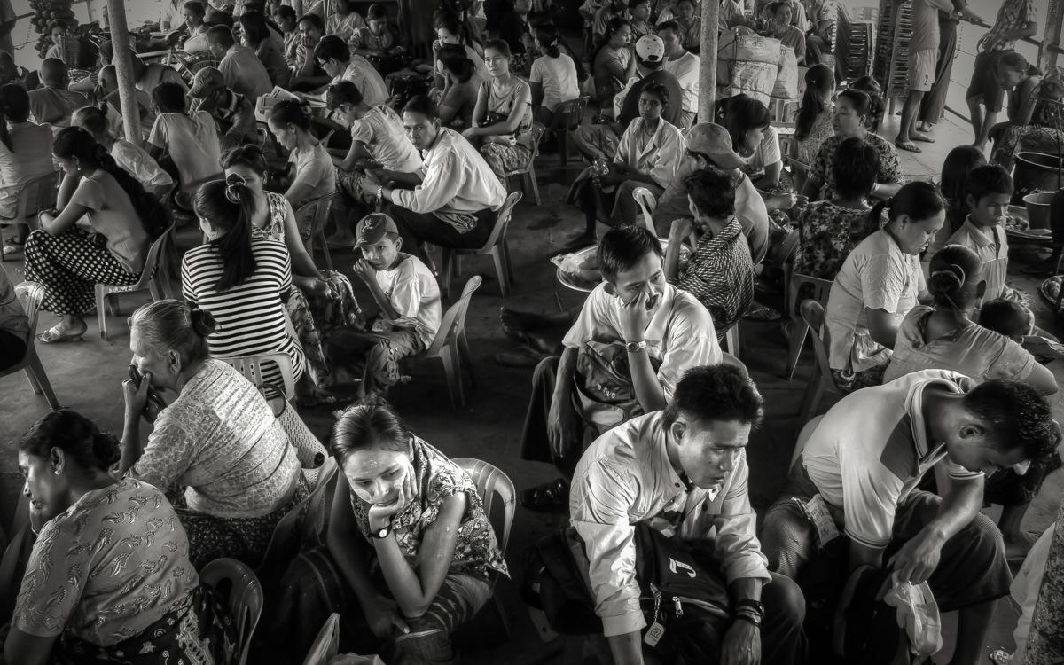 The Ferry From Yangon to Dala 