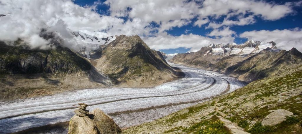 Best of Switzerland: Hiking Along the Wonderful Aletsch Glacier