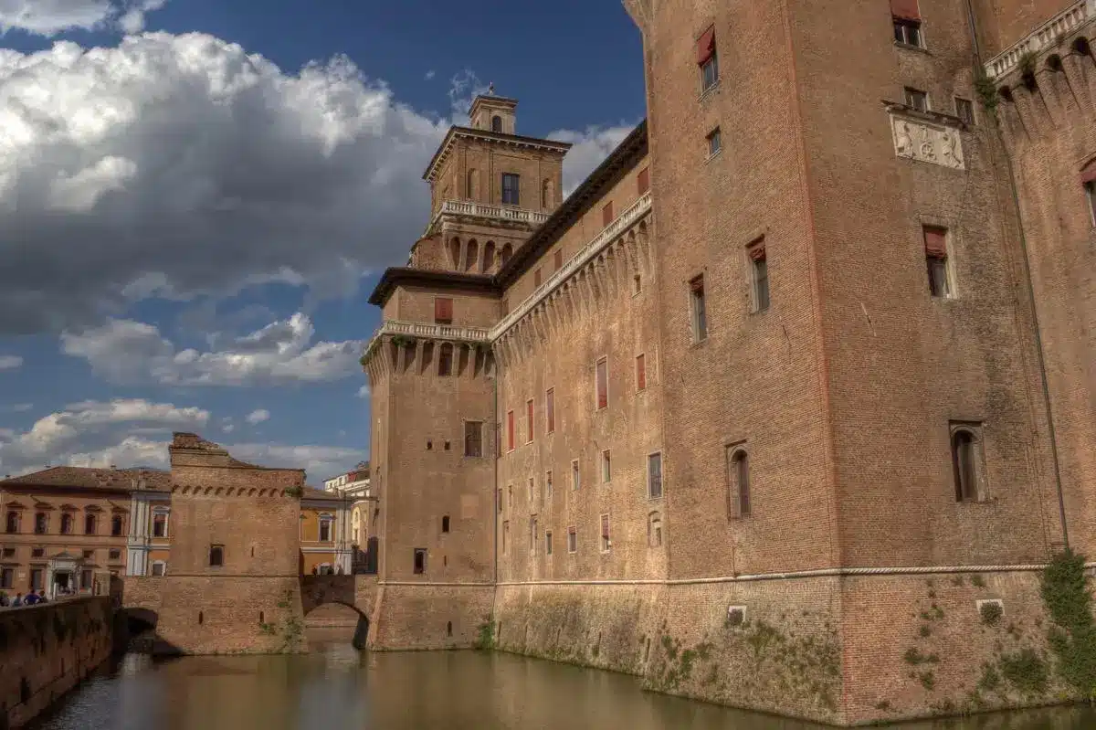 Italy-Ferrara-Este-Castle
