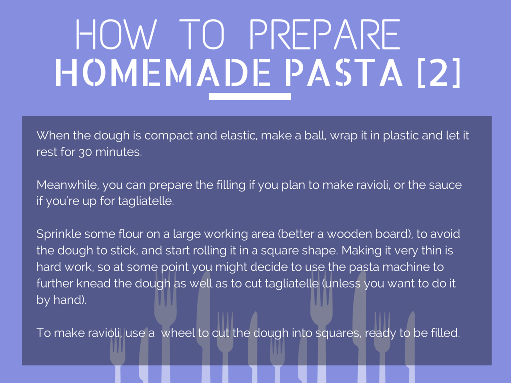 How to Prepare Homemade Pasta [Step 2]