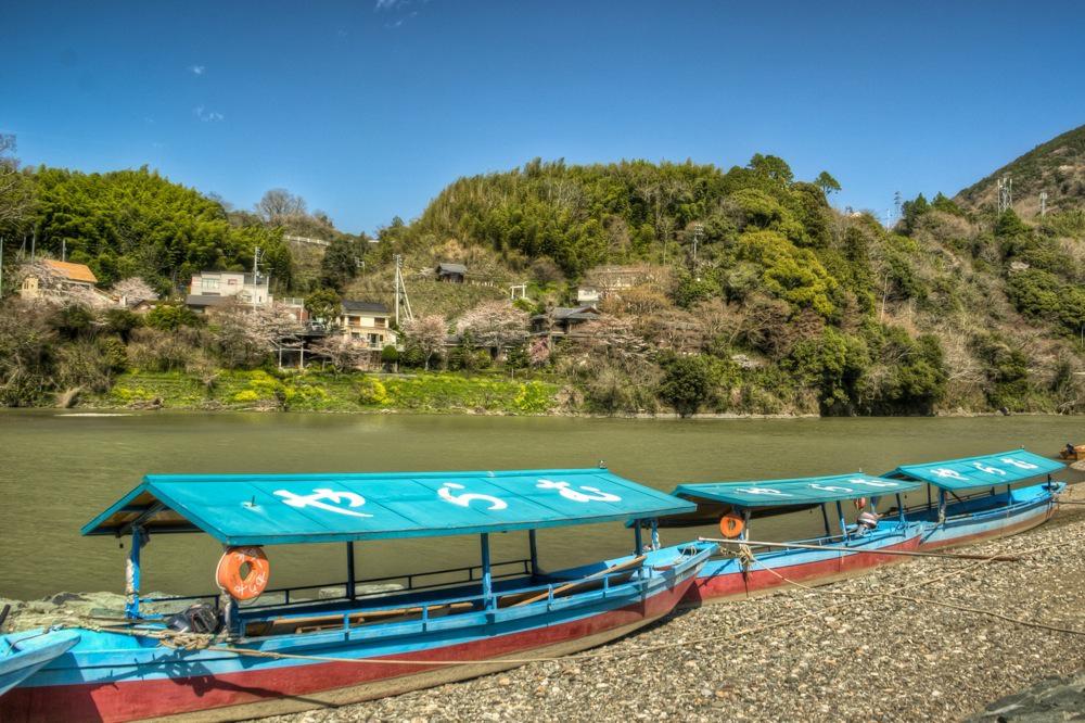 Shikoku, Boats in Ozu