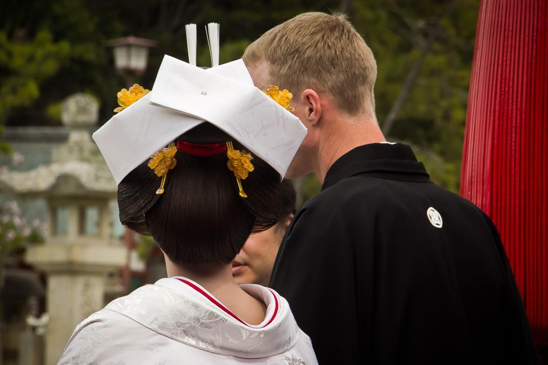 A Traditional Japanese Wedding in Miyajima