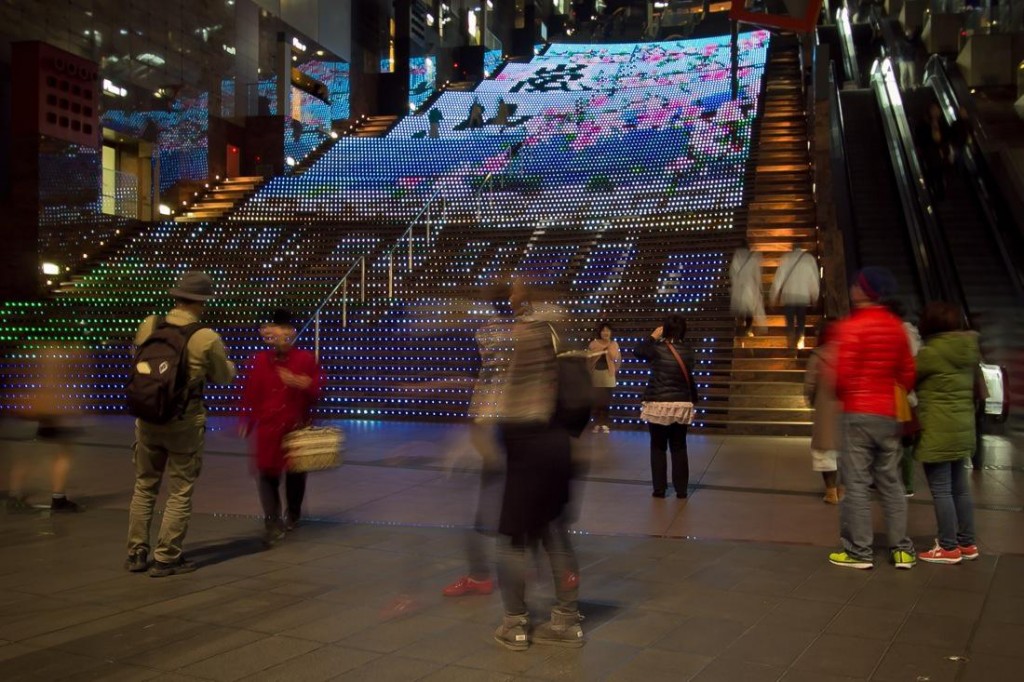 Light Installations at Kyoto JR Station