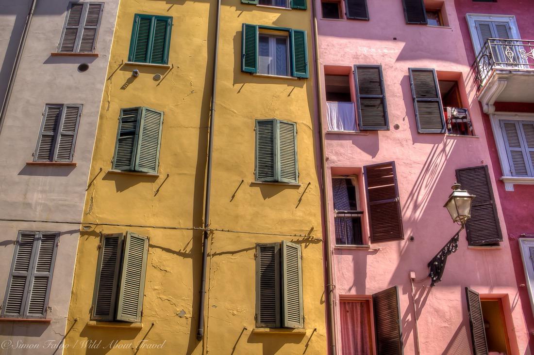 Parma, Pink and Yellow Facades