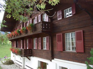 Saanen Ferienhaus Alpenblick