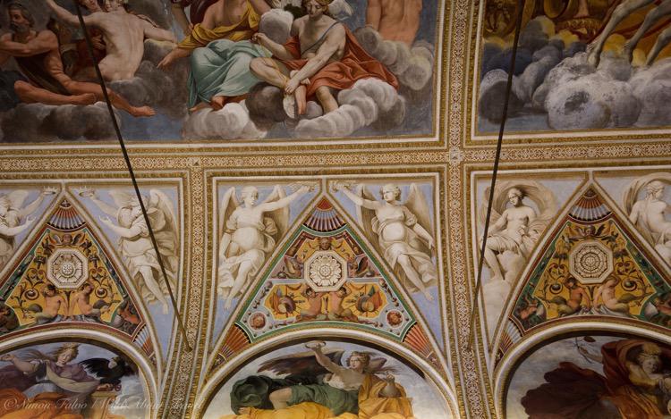 Italy, Mantua, Ducal Palace Frescoes-2