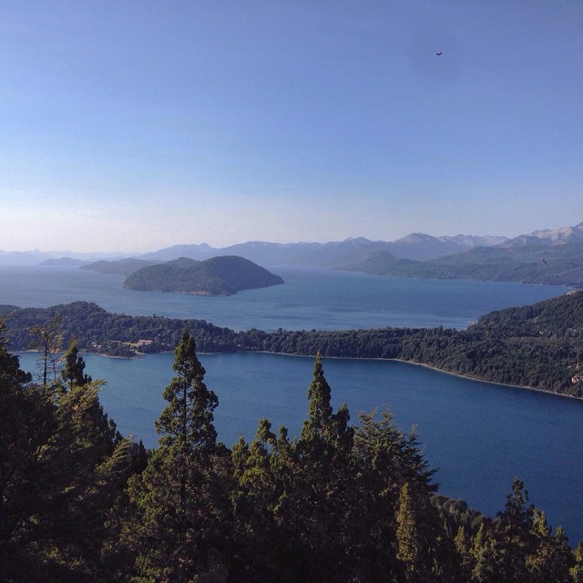 Bariloche, View from Cerro Campanario