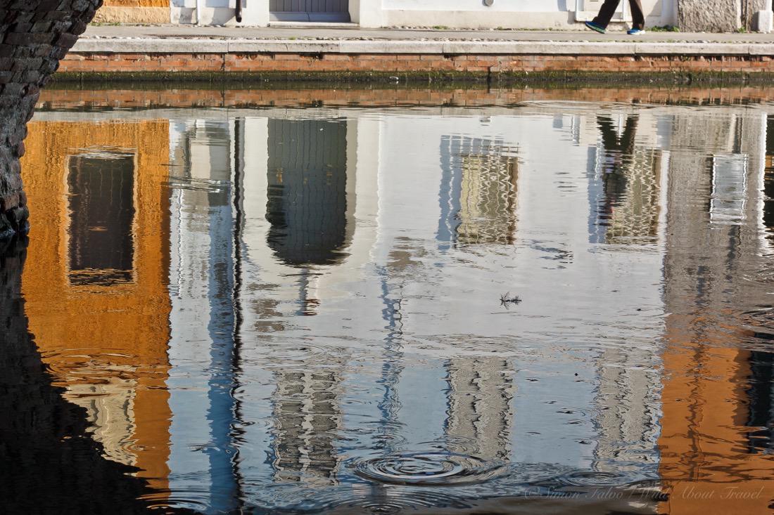 Comacchio, Blue and Orange Reflection