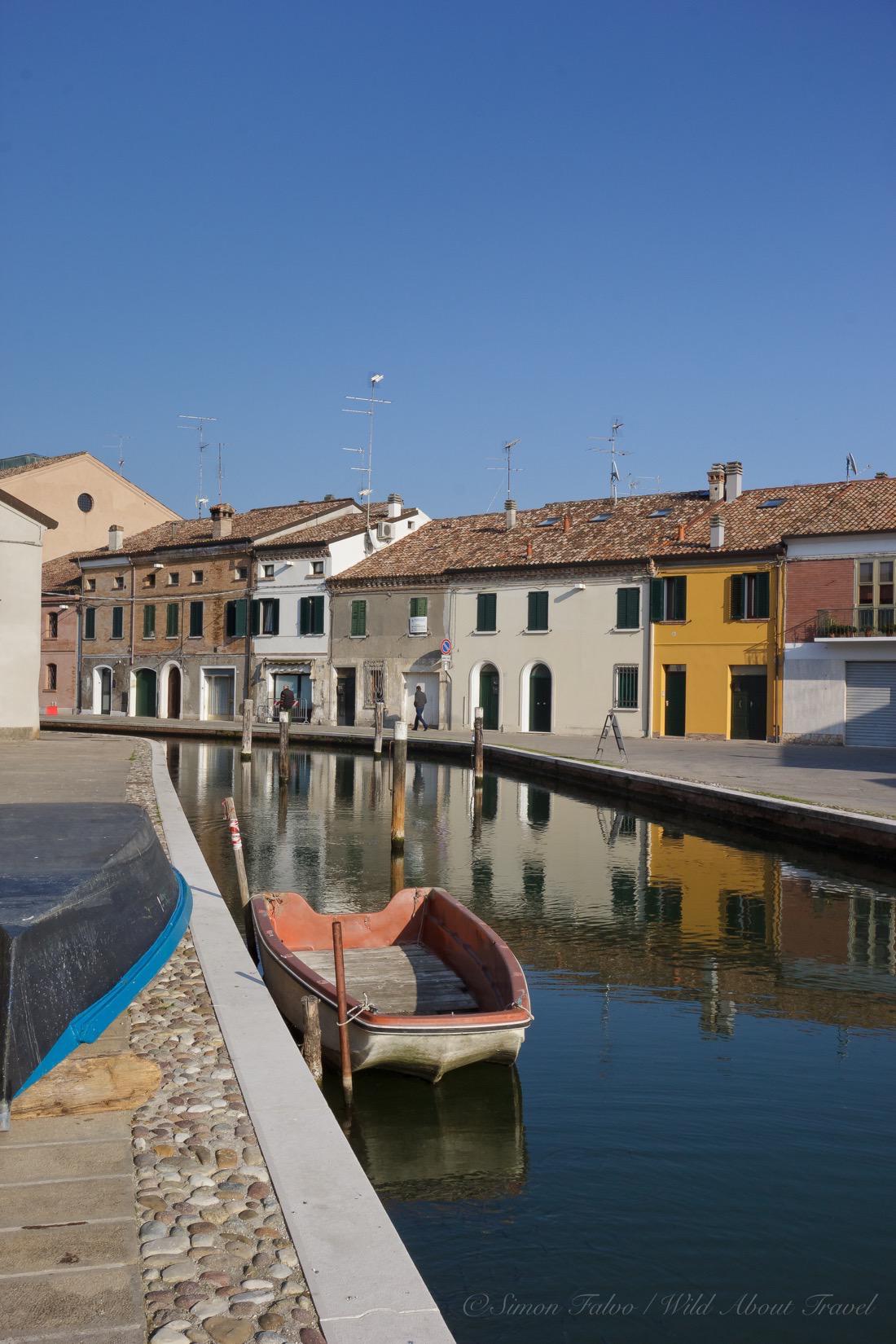 Comacchio, Canal and Boats