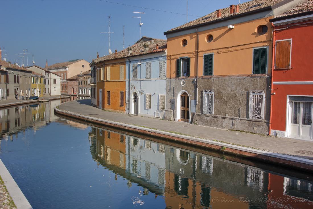 Comacchio Colored Houses