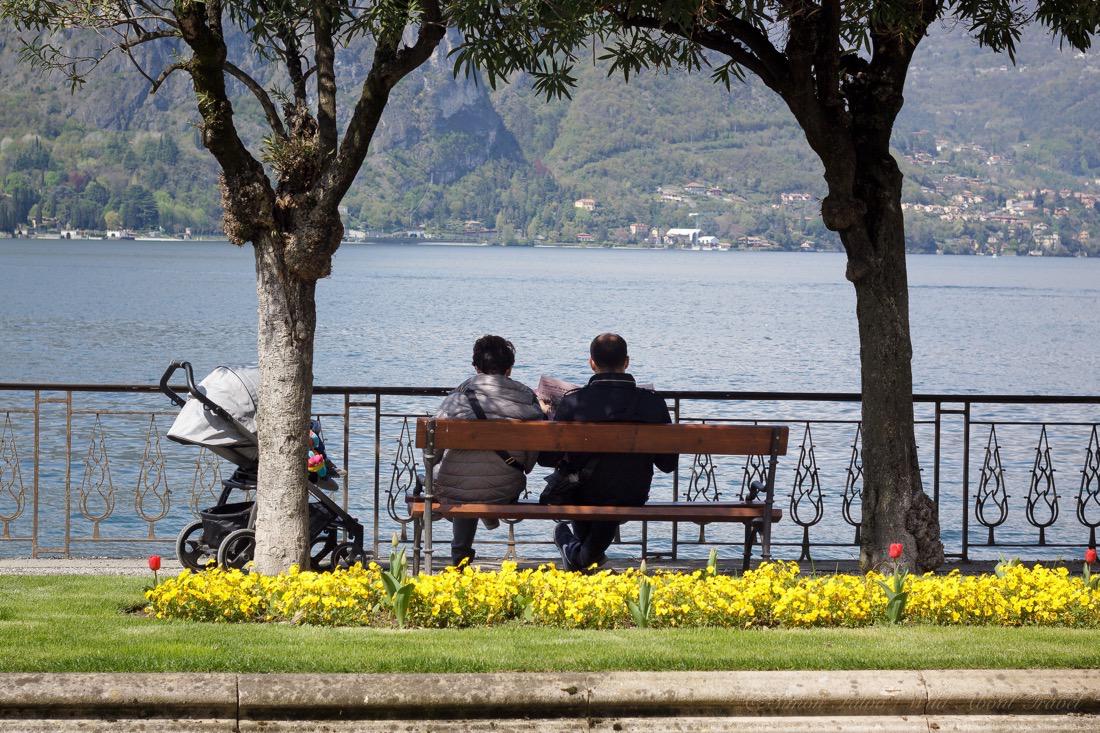 Bellagio, Italy. Relax on the lakeshore