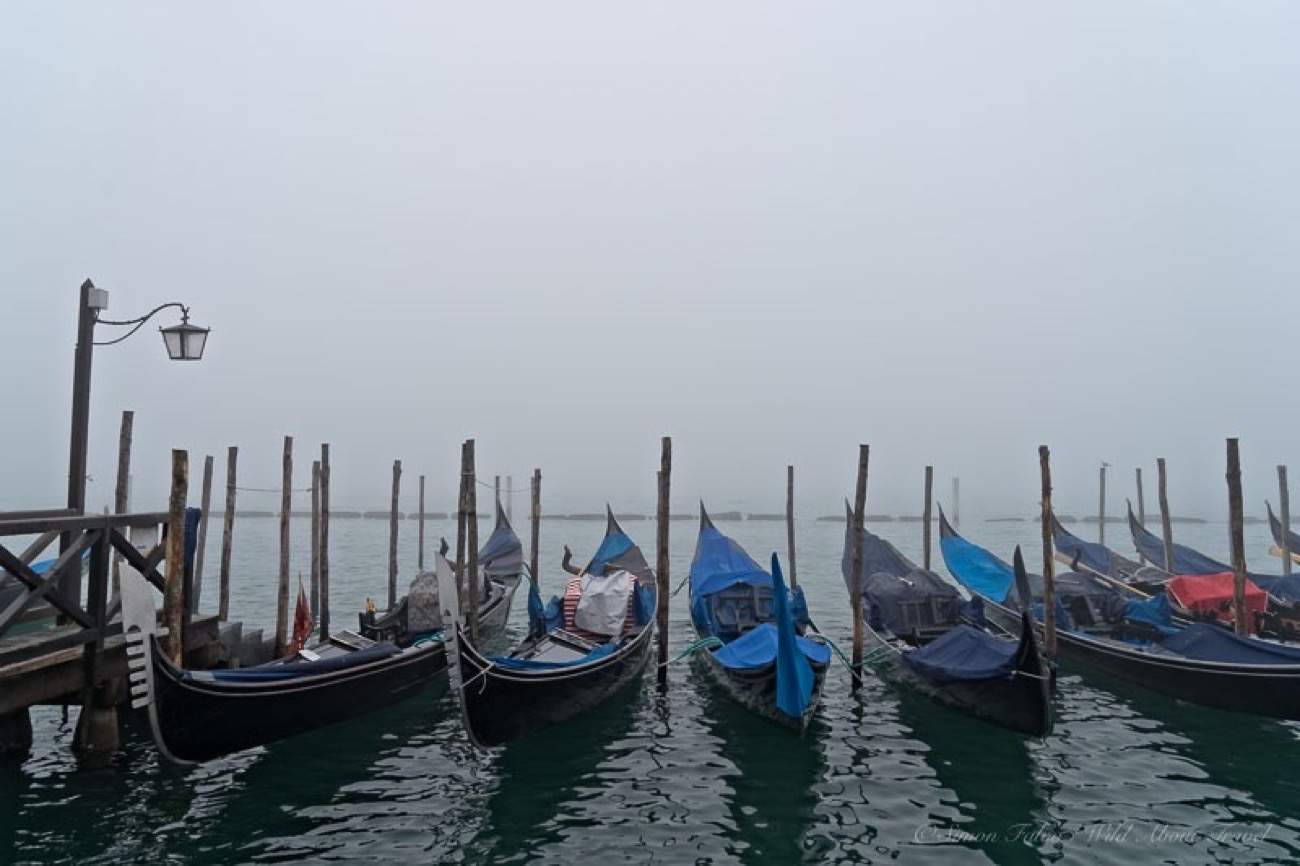 Venice - Gondolas in the Fog