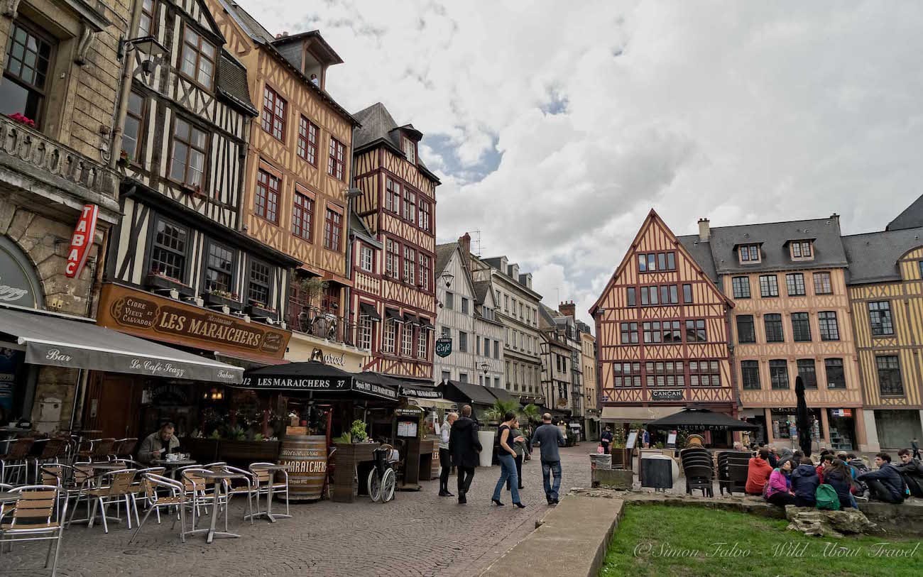 Rouen Place du Vieux Marché