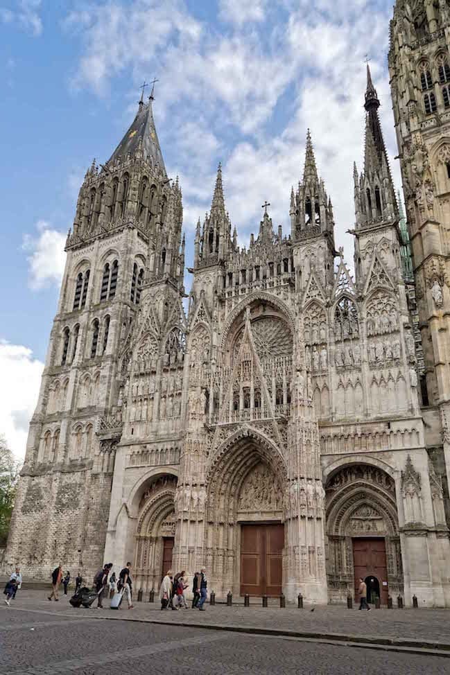 Rouen Cathedral Facade