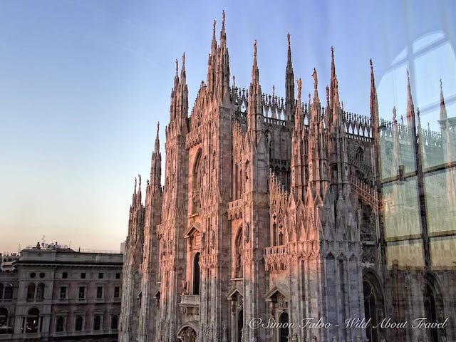 Milan Cathedral at Sunset