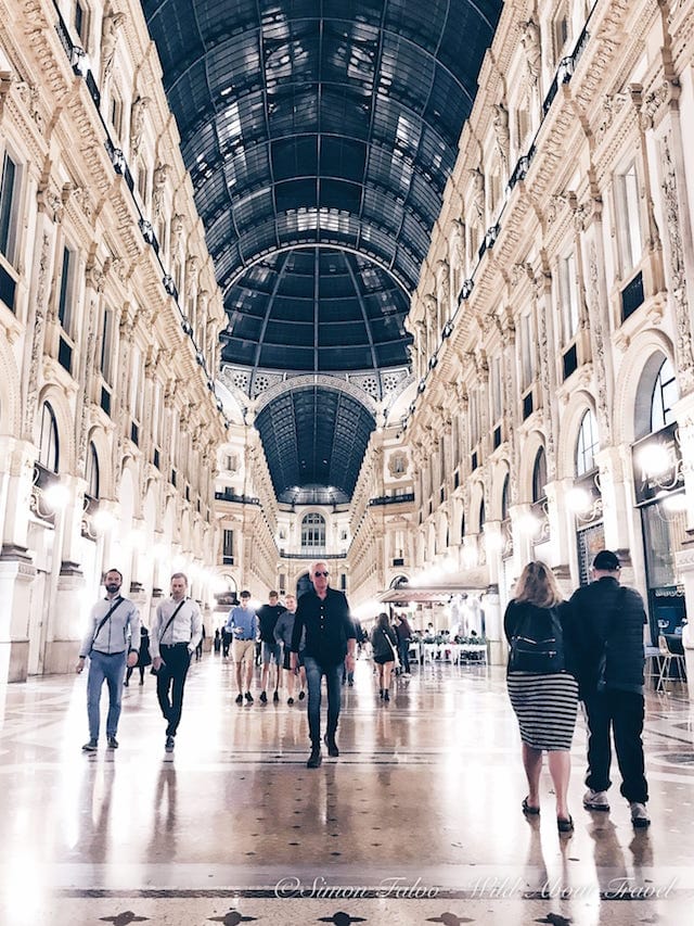 Milan Galleria Vittorio Emanuele at Night [2]