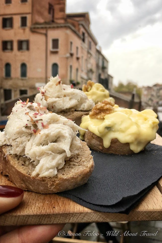 Cicchetti in Venice