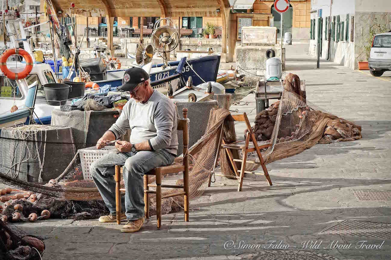 Fisherman in Camogli