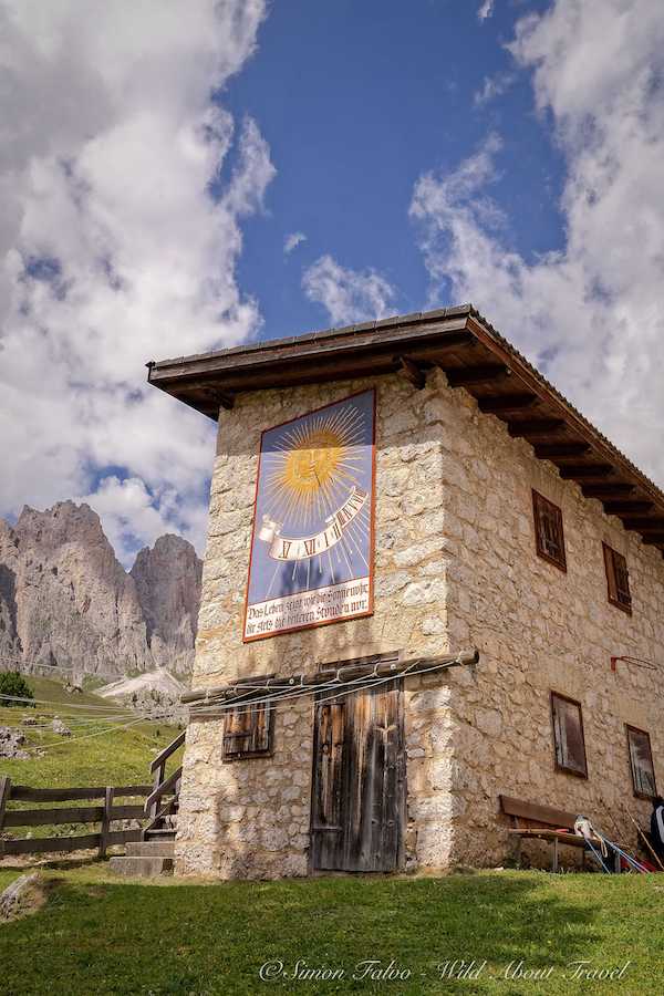 Val Gardena Behind Rifugio Firenze