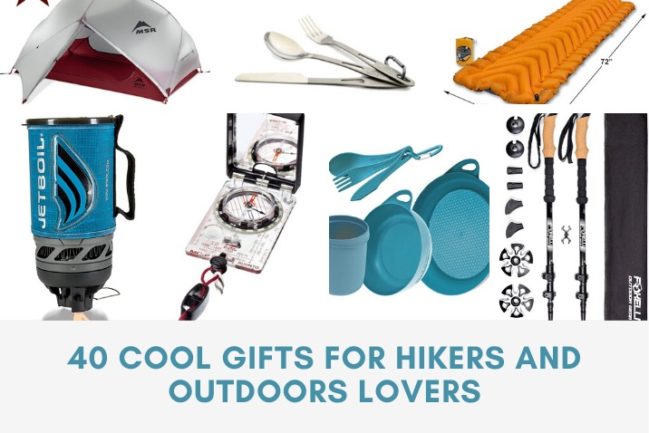 Cool Gifts for Hikers. 40 Ideas Outdoors Enthusiasts Will Love