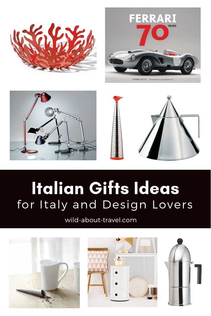 Italian Gifts Ideas for Italy and Design Lovers