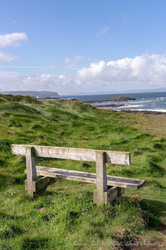 Scenic view on the Causeway coast