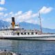 Steamboat on Lake Geneva