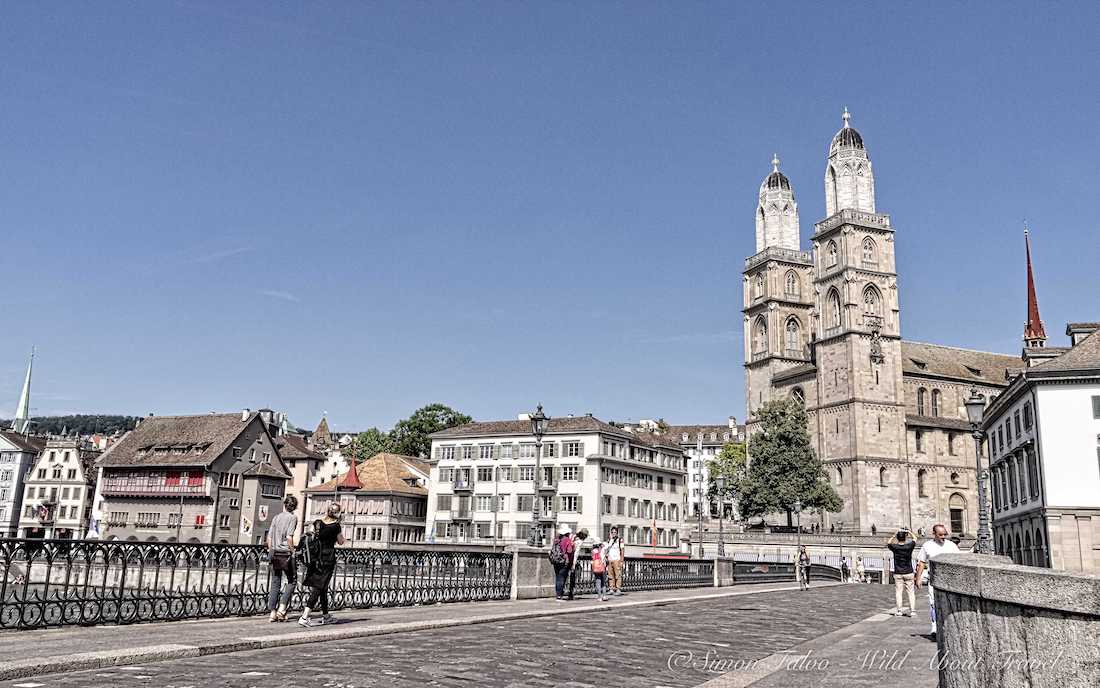 Zurich, Old Town and Grossmunster