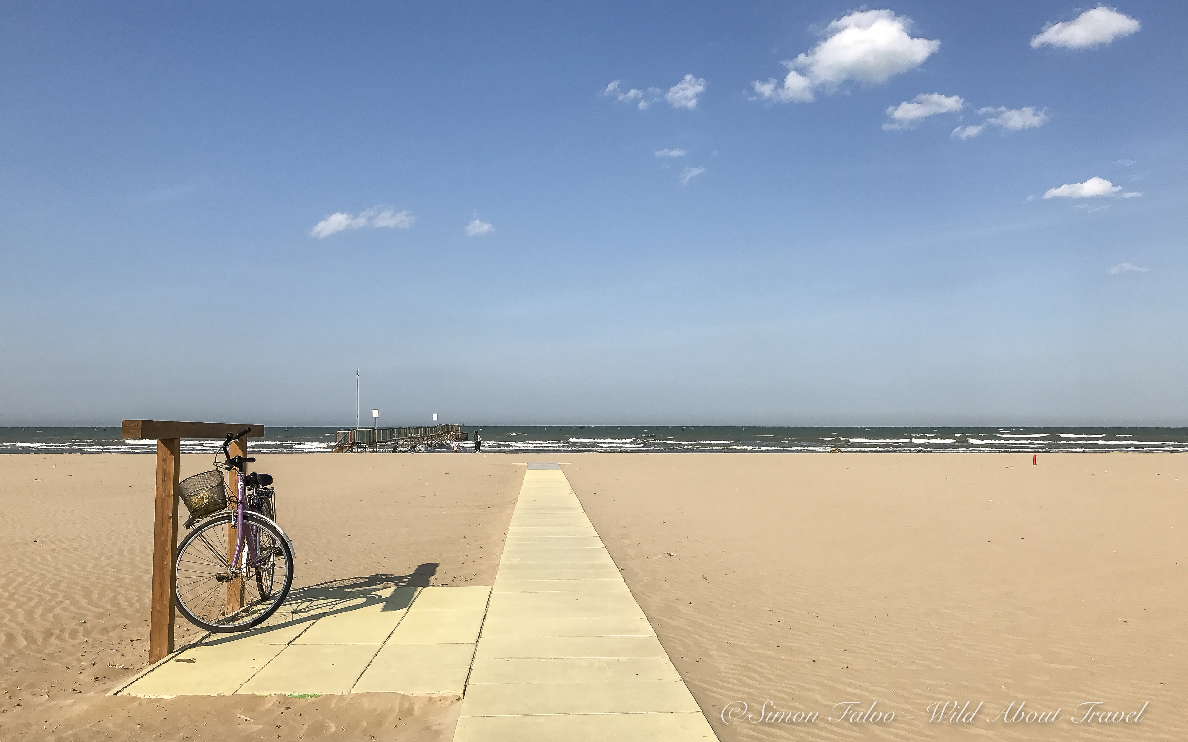 Rimini Beach Off Season