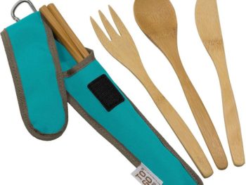 Bamboo Travel Utensils 