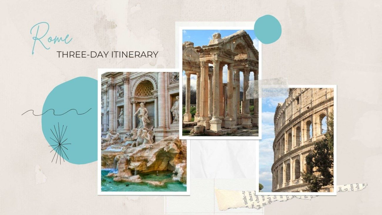 Rome 3 day itinerary
