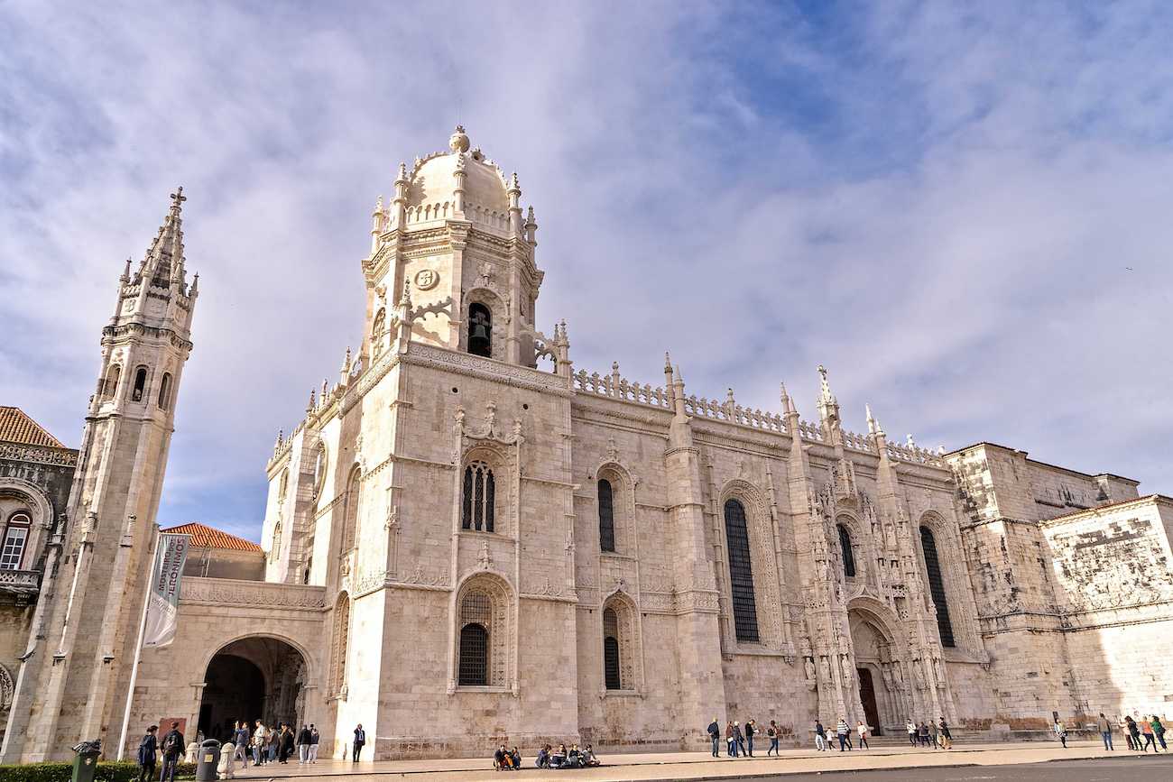 Jeronimos Monastery in Lisbon, Portugal