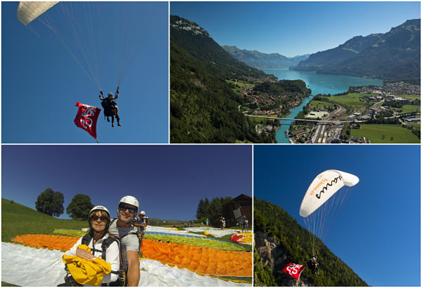 Paragliding in Interlaken