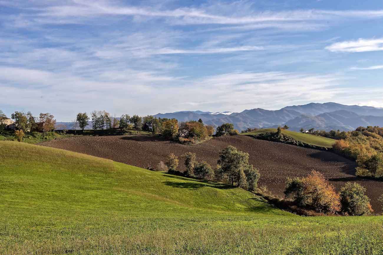 Vie di Dante - Landscape between Marradi and Brisighella