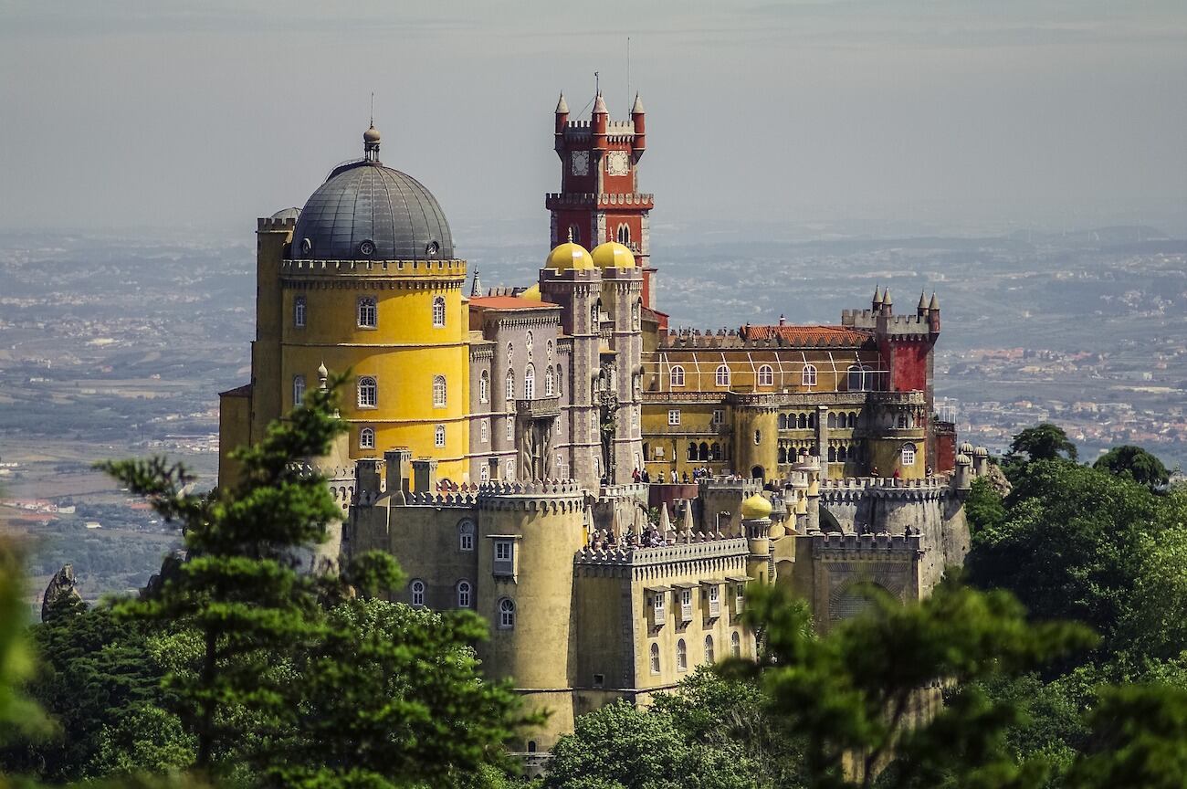 Sintra Pena Palace, one of the most beautiful Sintra castles 