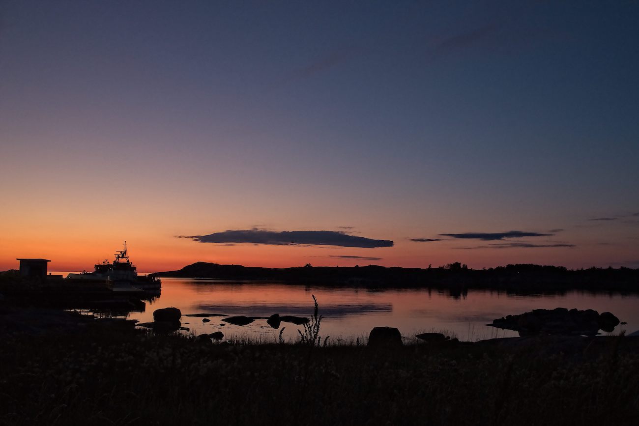 Finland Archipelago Uto Sunset