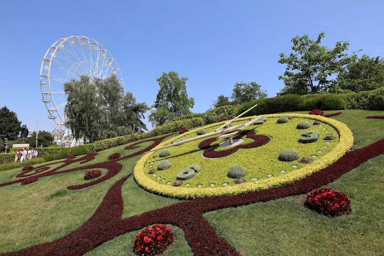 Geneva Famous Flower Clock